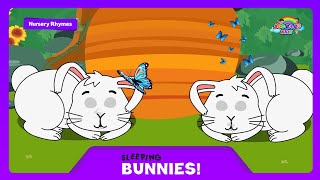 Sleeping Bunnies Little Bunnies Kids Learning  Nursery Rhymes for Counting Learners [upl. by Hatcher]