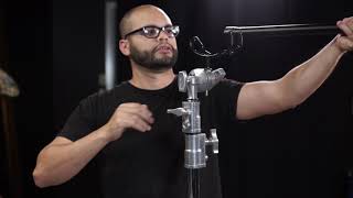 How To Setup A Boom Pole Without Someone Holding It [upl. by Arne620]