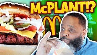 McDonalds McPlant Burger Review [upl. by Brout]