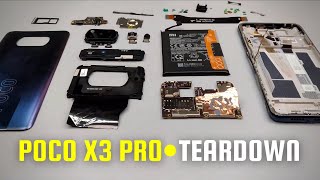 POCO X3 PRO Teardown [upl. by Elleinad735]