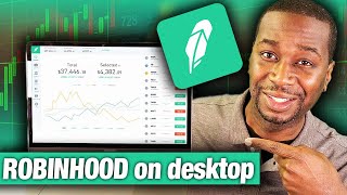 Robinhood Desktop App Tutorial  How to trade stocks and options [upl. by Enelie622]