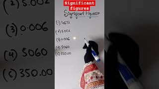 How to find Significant Figures shorts ytshorts [upl. by Reseda]