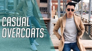 How To Wear an Overcoat Casually  Gents Lounge Lookbook 2019 [upl. by Odie]