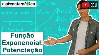 Função Exponencial Revisão de Potenciação Aula 1 de 7 [upl. by Leahcimed324]