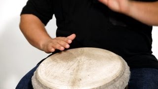 Djembe Drumming Patterns for Beginners  African Drums [upl. by Haswell478]