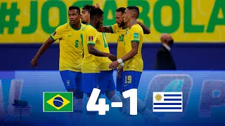 Eliminatorias  Brasil 41 Uruguay  Fecha 12 [upl. by Rosenberger]