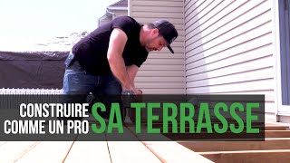 Comment construire sa terrasse comme un pro 34 [upl. by Annawat]