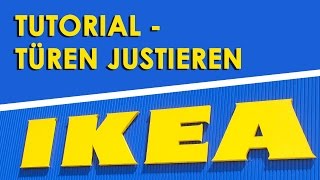 Ikea Türen justieren Tutorial [upl. by Mallory]