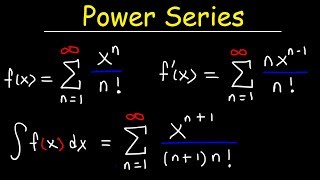 Power Series  Differentiation and Integration  Calculus 2 [upl. by Mccarthy848]