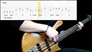 Black Sabbath  War Pigs Bass Cover Play Along Tabs In Video [upl. by Ott]