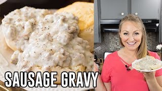 How To Make Sausage Gravy [upl. by Livvi699]