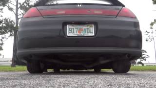 Honda Accord V6 Straight Pipe Exhaust [upl. by Kaycee]