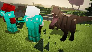 Surviving Dinosaurs in Minecraft [upl. by Ervine766]