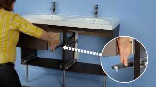 IKEA GODMORGON Double Sink Installation Instructions [upl. by Neeroc299]