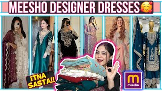 Meesho Cheapest Designer Dress Haul 😍 Affordable amp Trendy Pakistani Suits 💕 Ronak Qureshi [upl. by Lebaron]