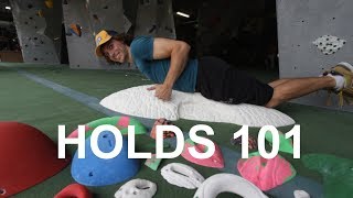 Holds 101  Climbing for beginners [upl. by Tirreg762]