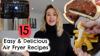 15 DELICIOUS AIR FRYER RECIPES  QUICK amp EASY AIR FRYER RECIPES  Kerry Whelpdale [upl. by Ijnek733]