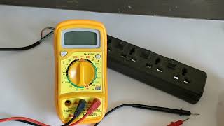 How to Measure AC Voltage with Multimeter [upl. by Eceinaj440]