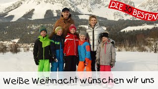 ⛄️ Weiße Weihnacht wünschen wir uns  Weihnachtslieder für Kinder  Kinderlieder [upl. by Rellek993]