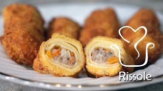 Simple recipe Making Indonesia Rissole [upl. by Crist]