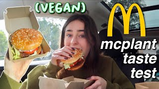 MCDONALDS MCPLANT TASTE TEST [upl. by Grider]