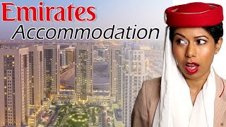 Emirates Cabin Crew Accommodation amp Facilities  DUBAI Silicon Oasis Emirates Crew Diaries [upl. by Polk]