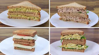 5 Healthy Sandwich Recipes [upl. by Alikam]