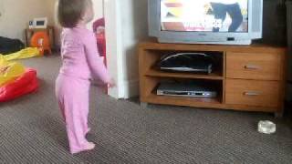 myah dancing to tumble tots [upl. by Dorice]