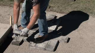 Installation de pavés et dalles Permacon une compagnie Oldcastle [upl. by Yaffit]