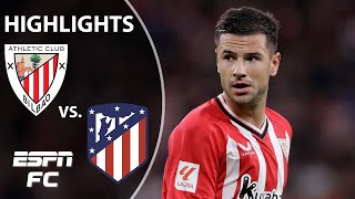 Athletic Club vs Atletico Madrid  LALIGA Highlights  ESPN FC [upl. by Ran]