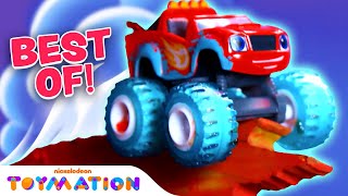 Blazes BEST Blazing Speed Moments Compilation  Blaze and the Monster Machines Toys  Toymation [upl. by Ledoux]