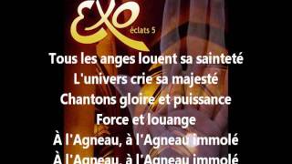 EXO ÉCLATS 5  À lAgneau Avec Les Paroles [upl. by Eterg219]