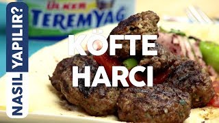 Köfte Harcı Nasıl Yapılır [upl. by Nonnah]