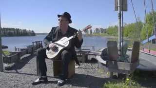 Water Pump Blues  1933 National Duolian resonator guitar [upl. by Viddah]