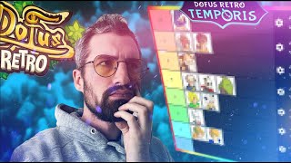 TEMPORIS DOFUS RETRO  TIER LIST Rush pvm [upl. by Jamaal]