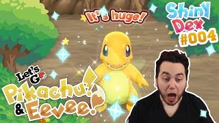 I CALLED IT SHINY CHARMANDER in POKEMON LETS GO PIKACHU AND EEVEE [upl. by Nossah525]