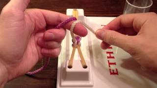 Surgical Knot Tying Twohanded Righty [upl. by Jelena]