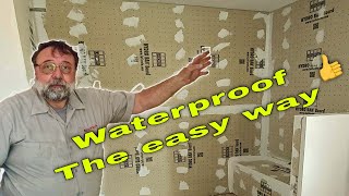 Shower waterproofing step by step [upl. by Verda]