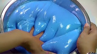 El SLIME GIGANTE más FACIL del MUNDO  PEGAMENTO con borax [upl. by Ruosnam950]