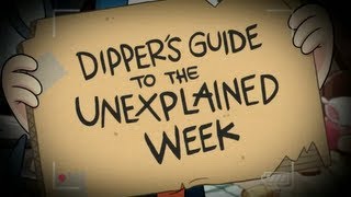 Gravity Falls  Dippers Guide to the Unexplained Week  Preview [upl. by Einnek190]