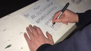 How To Make A Ouija Board At Home That Works and PROOF TUTORIAL [upl. by Aicilaanna564]