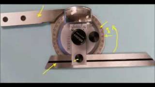 Universal Bevel vernier Protractor [upl. by Pihc]