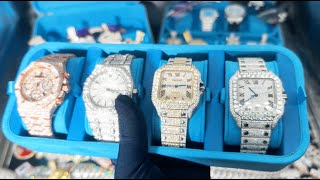 Moissanite AP amp Cartier Watches Review [upl. by Pattison]