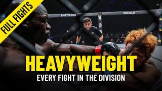 Every HEAVYWEIGHT Fight In ONE Championship [upl. by Naig915]