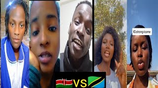 KENYA VS TANZANIA TIKTOK WAR  🇰🇪 vs 🇹🇿 [upl. by Aitnuahs]