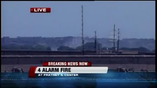 BREAKING NEWS Fire at business in Milwaukees Riverwest neighborhood [upl. by Juno]