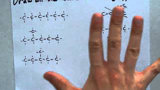 Draw the Isomers of hexane C6H14 [upl. by Doble663]