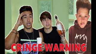 JACOB SARTORIUS REACTION GAME FUNNY WARNING ft Colby Brock [upl. by Aimik]