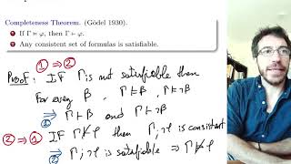 41 Logic Gödels Completeness theorem [upl. by Rickie]