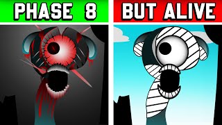 Incredibox Sprunki  Phase 8 But Everyone Is Alive  Mix Phase 8  All character together [upl. by Blinny]